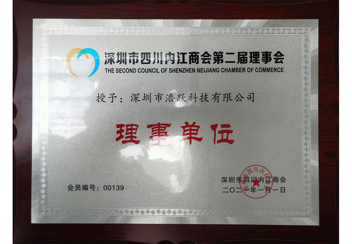 Director Unit of Shenzhen Neijiang Chamber of Commerce