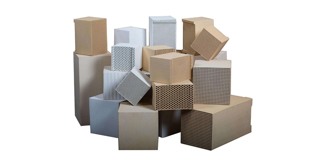 Ceramics for RTO/RCO equipment
