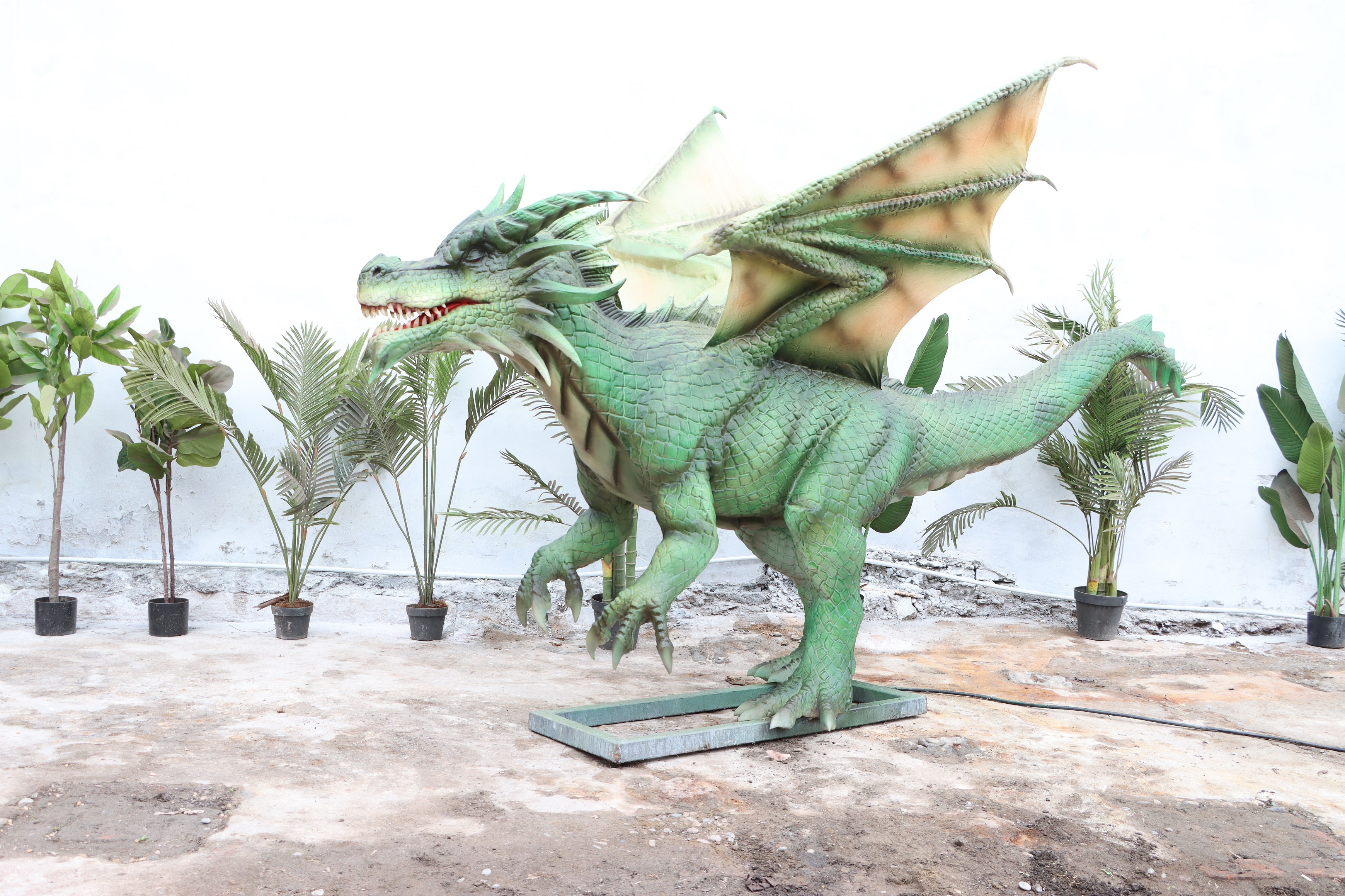 Factory Direct Sells Different Types of Dinosaur Statues in Jurassic Park Dinosaur Models for Sale