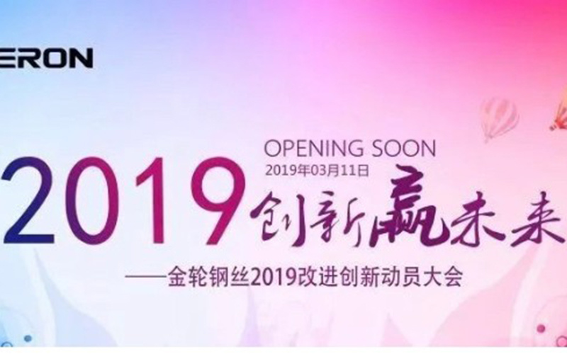 创新赢未来创新赢未来|金轮钢丝隆重举行改进创新动员大会