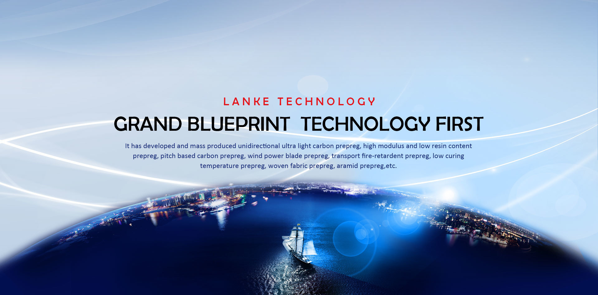 Grand blueprint, technology first
