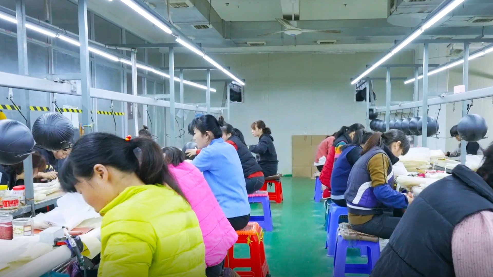 Factory footage