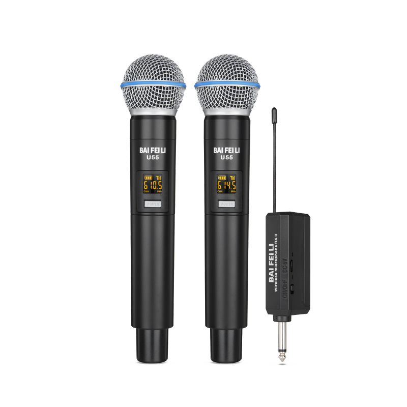 U55 Two-in-one professional wireless microphone