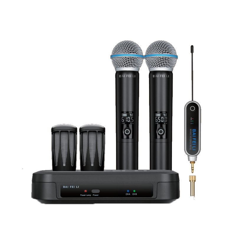 TA58B Dual-Channel Professional Wireless Microphone