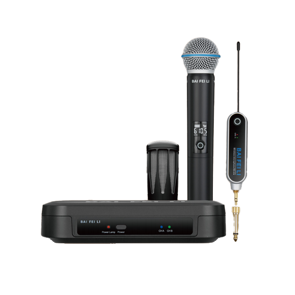 One-on-one professional wireless microphone