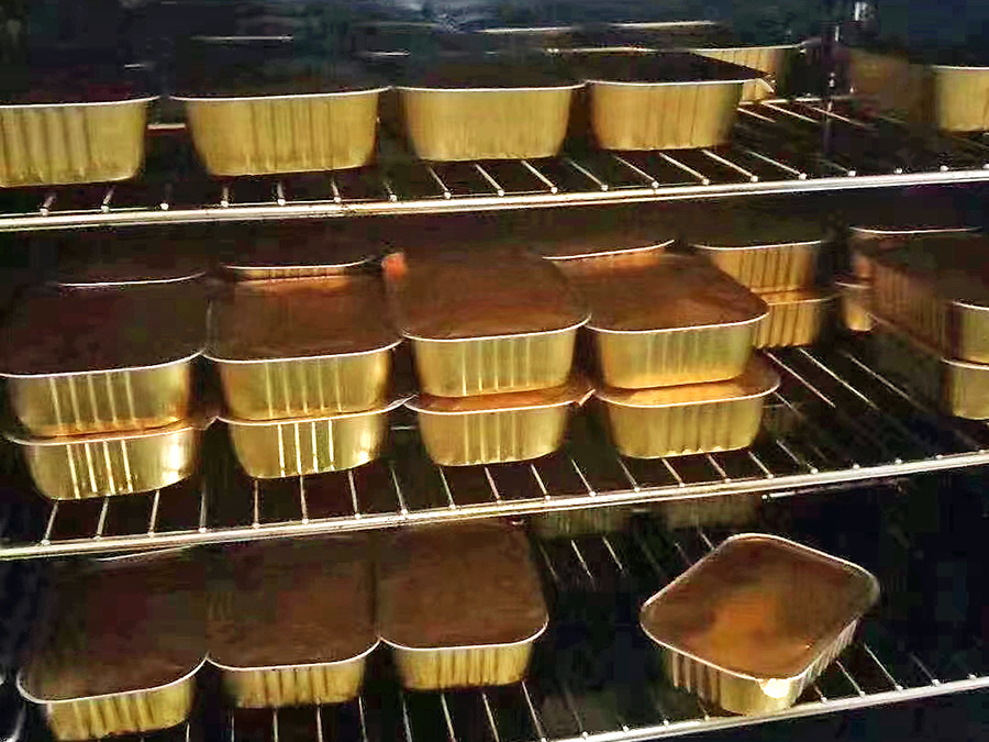 彩涂鋁箔餐盒