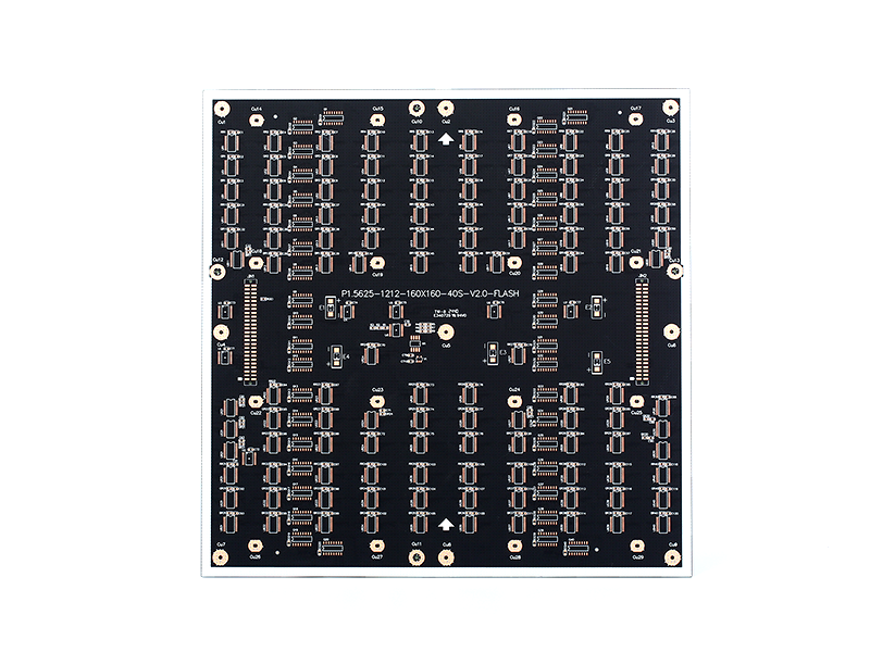 4-layer LED board (deep drilling control)