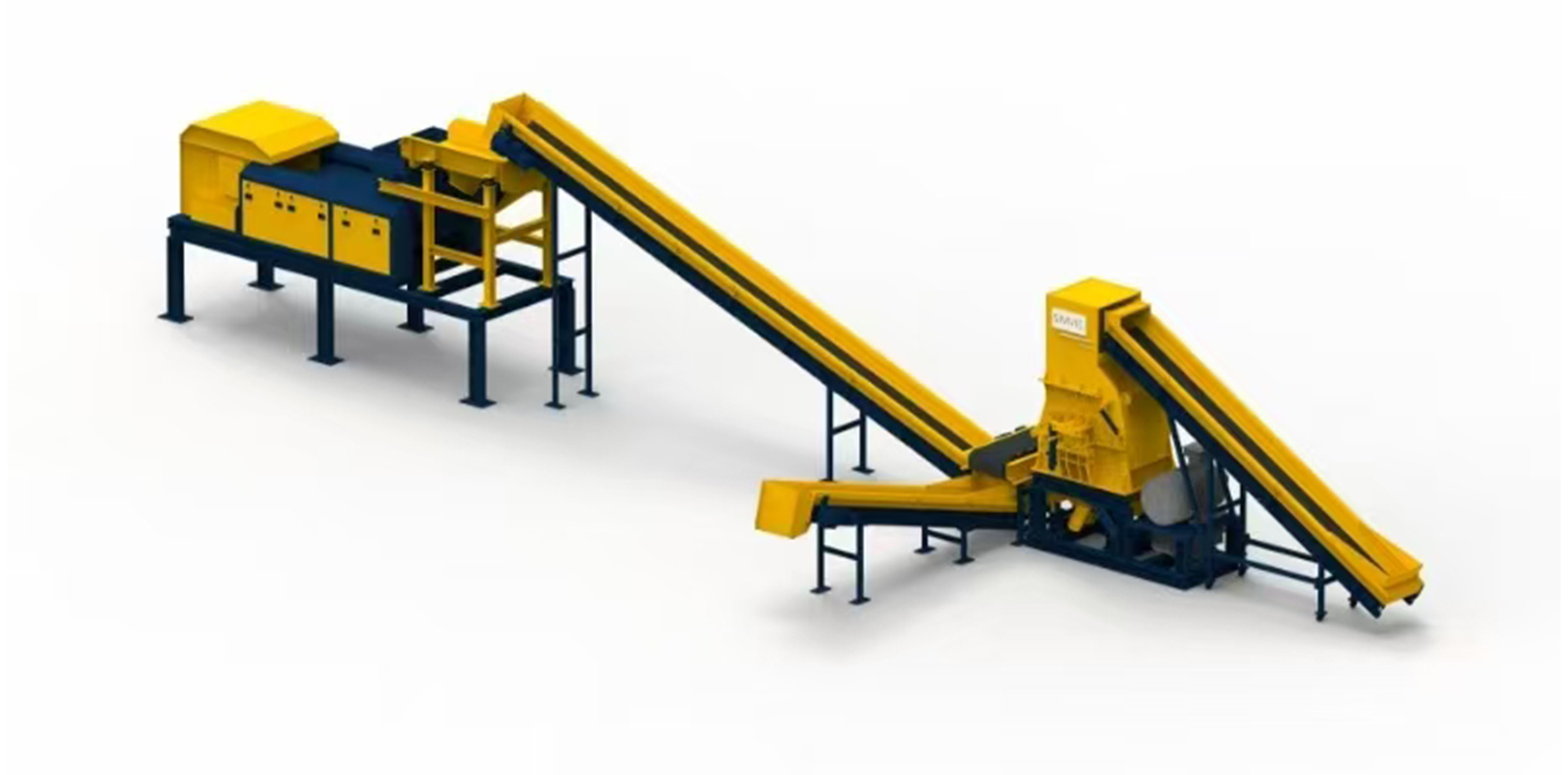 E-motor recycling plant