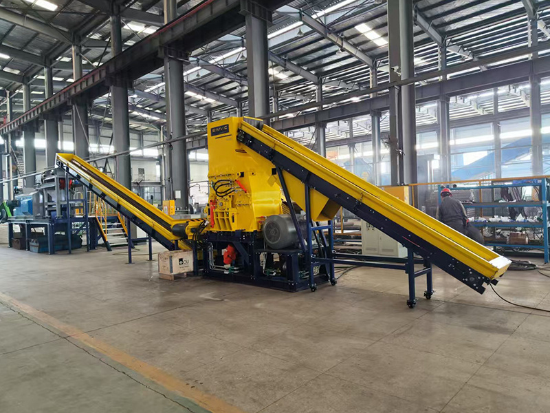 E-motor recycling plant