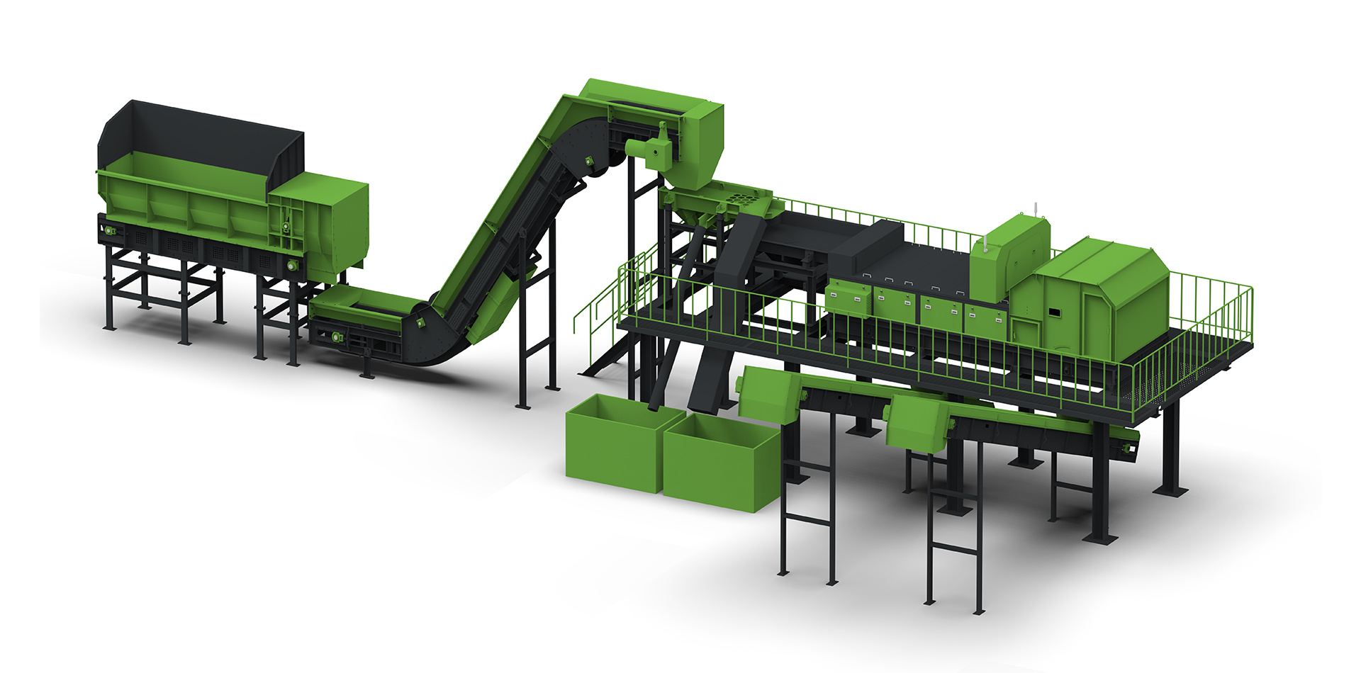 ASR sorting plant