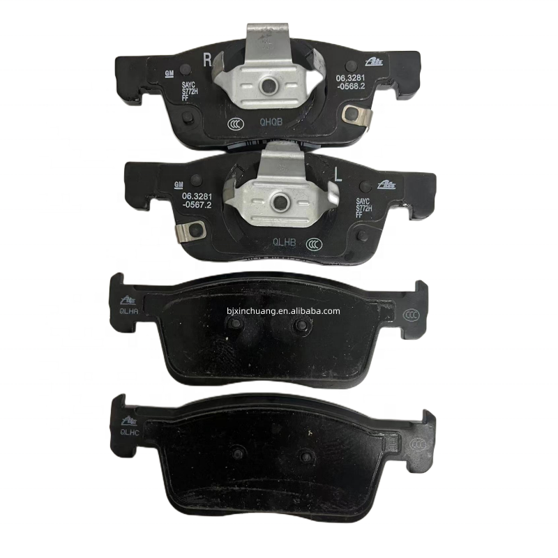 Automotive parts front brake pads OEM 26368057 26312418  26312031  26283303 for Chevrolet TRACKER