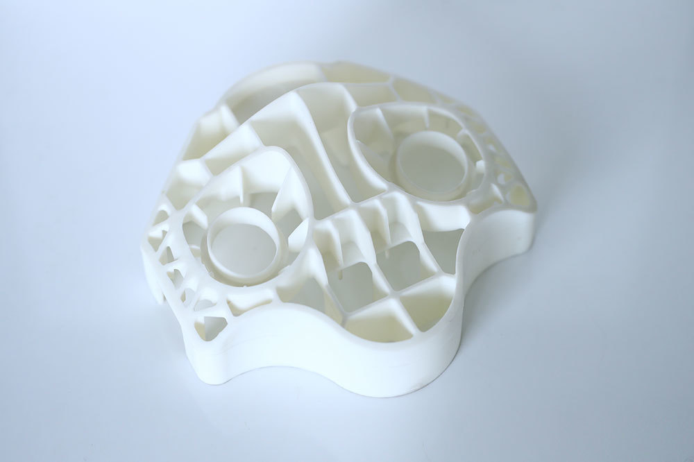 Silicone part for robot