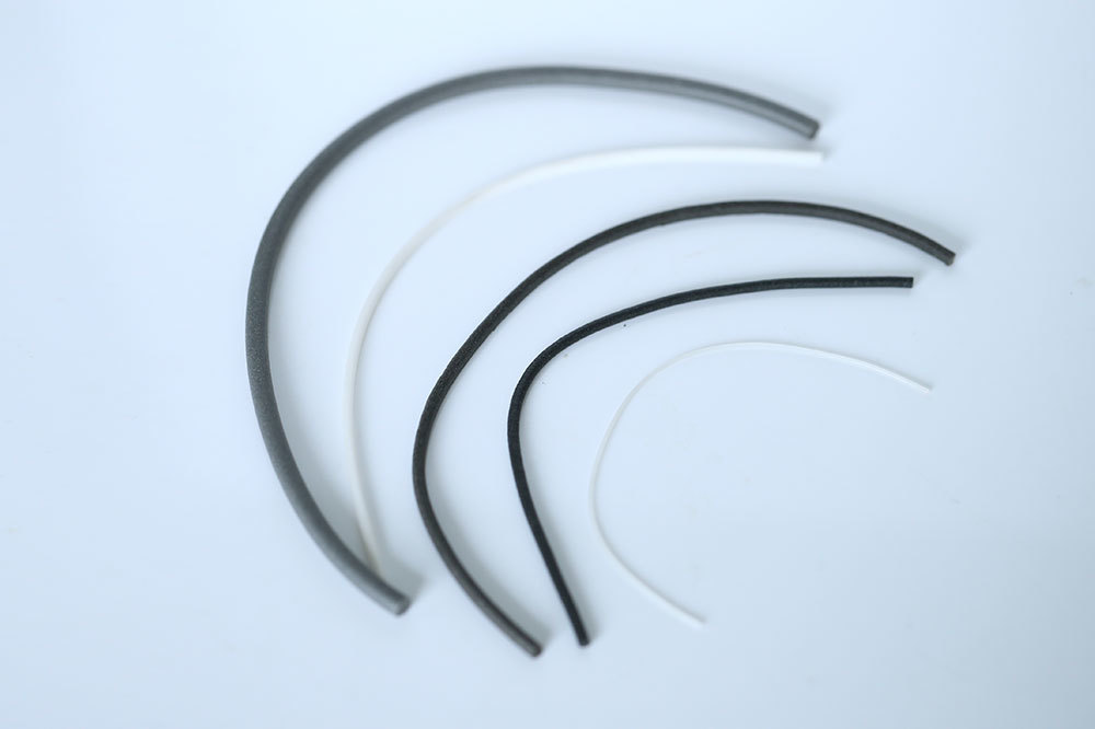 Silicone extruded tube