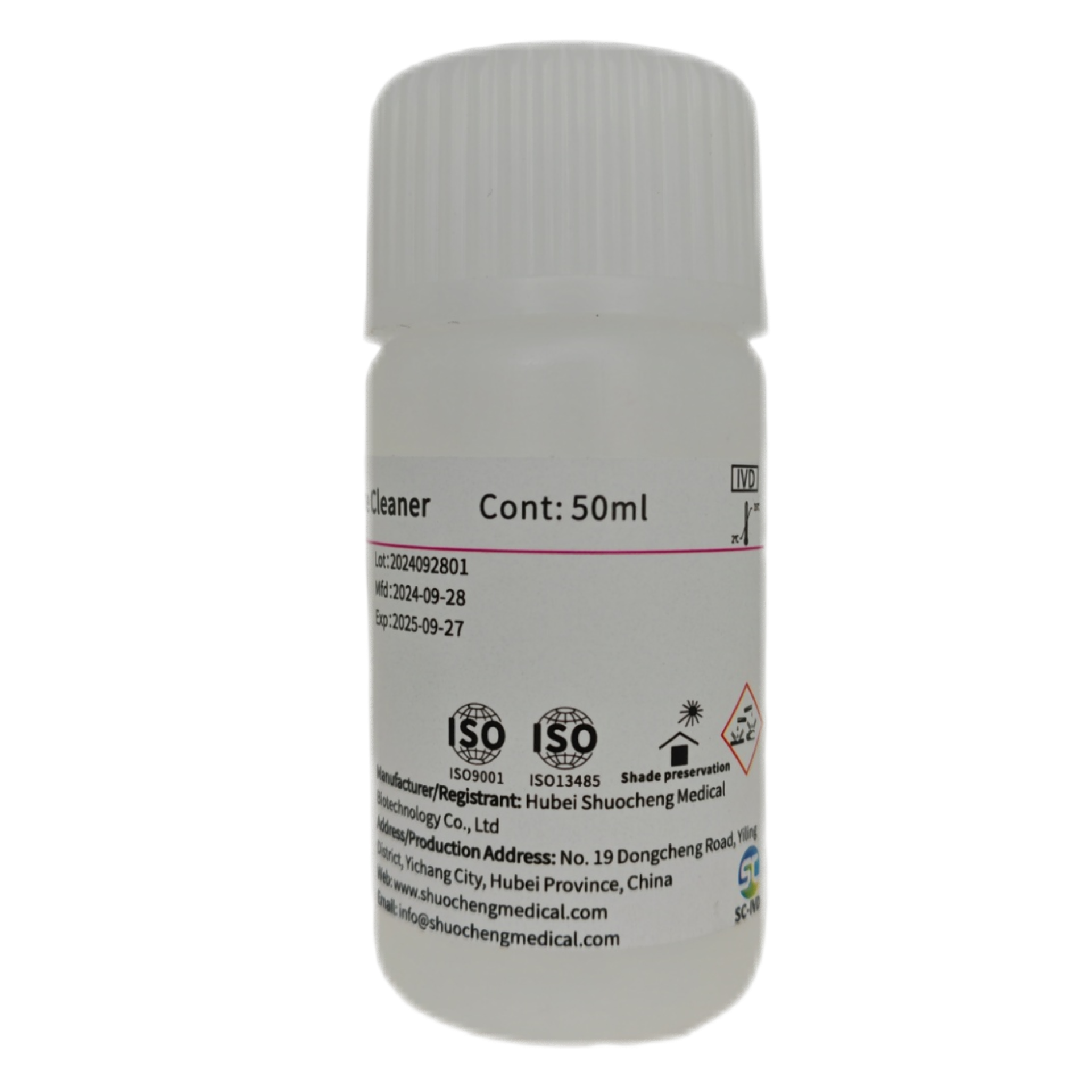 Suitable for Mindray Probe Medical Cleaning Solution 50ml for Blood Cell Counter