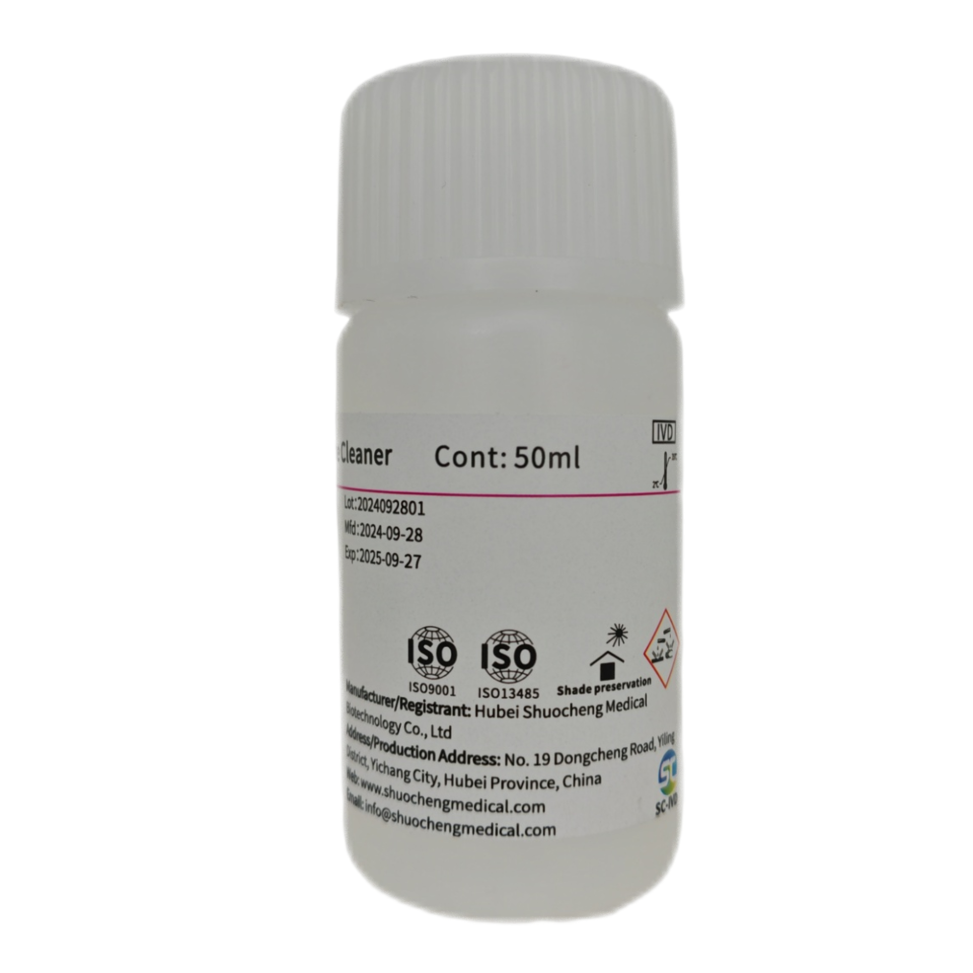 Ideal for Mindray Probe Cleaner 50ml In Vitro Diagnostic 5 Diff