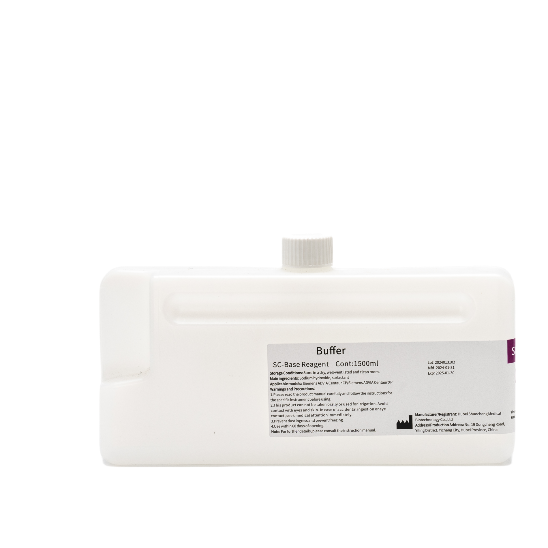 Reagente ADVIA Centaur CP SIEMENS, base de 1500 ML