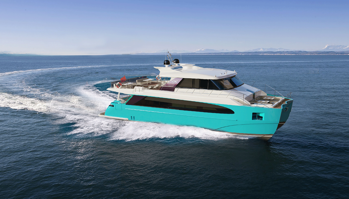HQ2100 Twin-Hull Passenger Ship