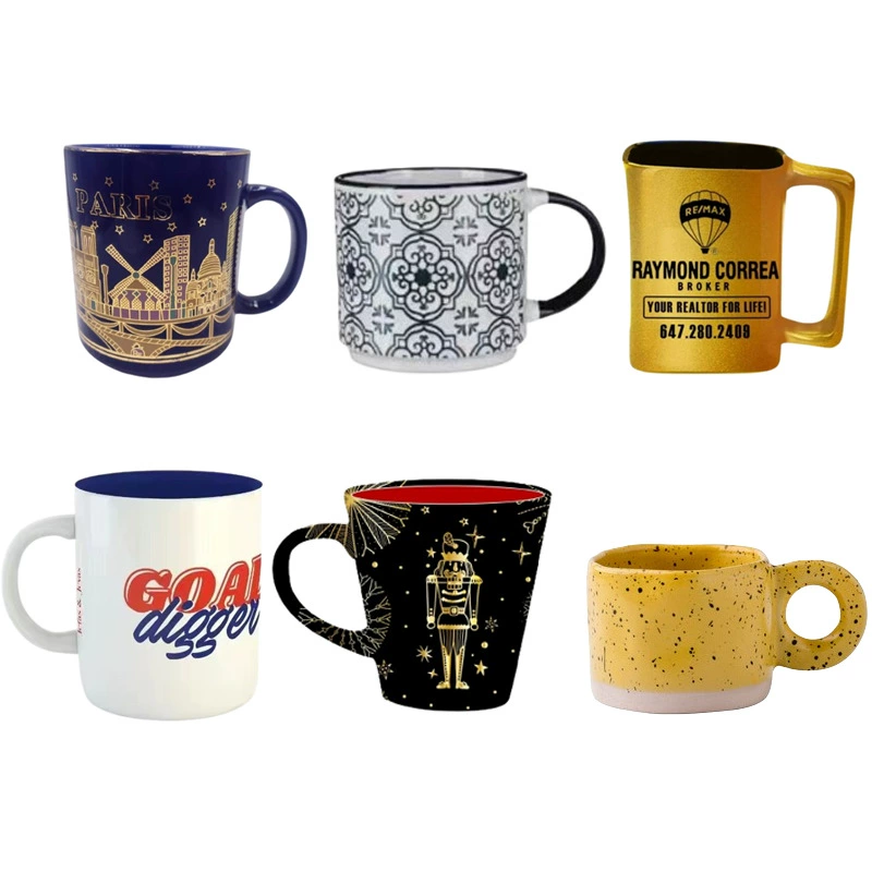 logo定制簡約陶瓷杯