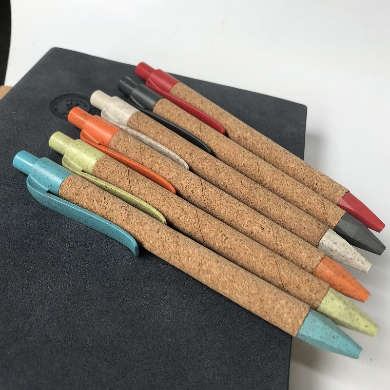 Degradable cork pen