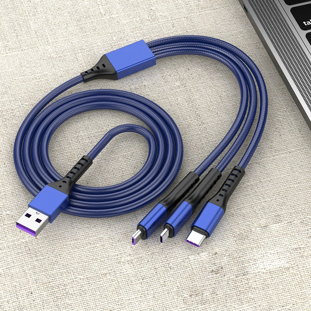 66W三合一充電傳輸線