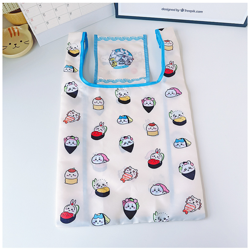Japanese style foldable large capacity tote bag
