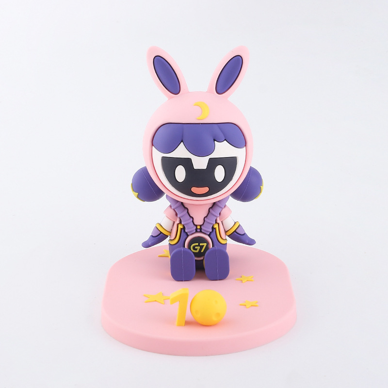 PVC cartoon phone stand