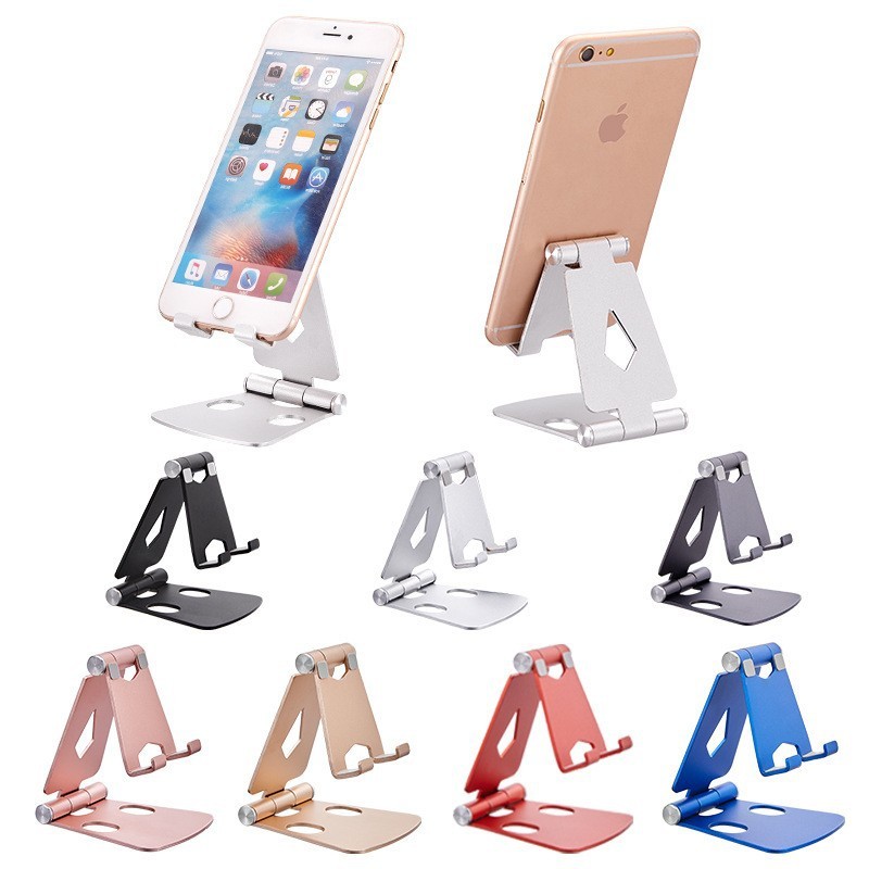 Double folding phone stand
