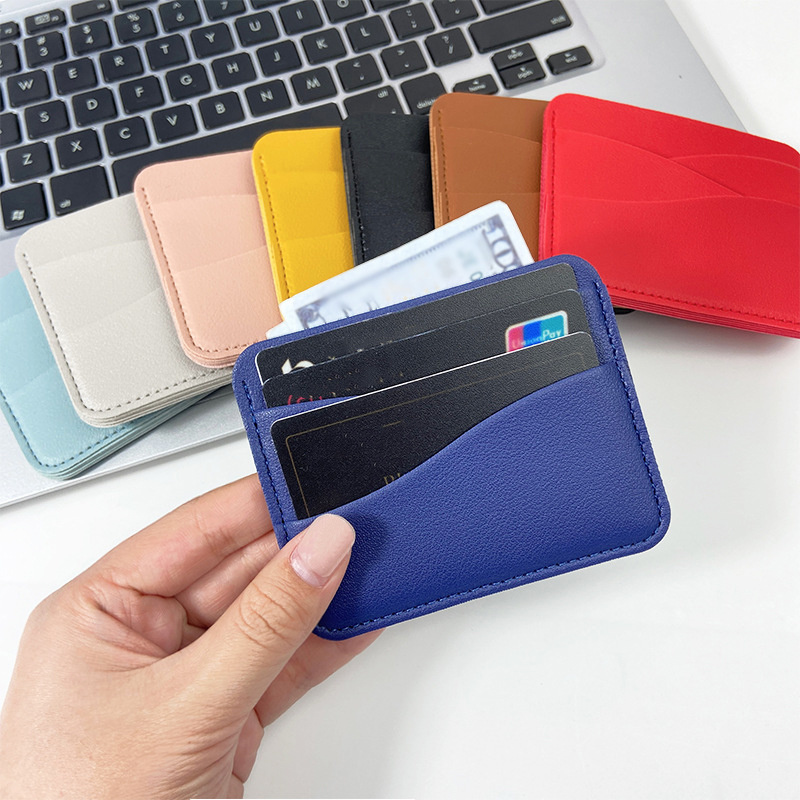 Leather card holder