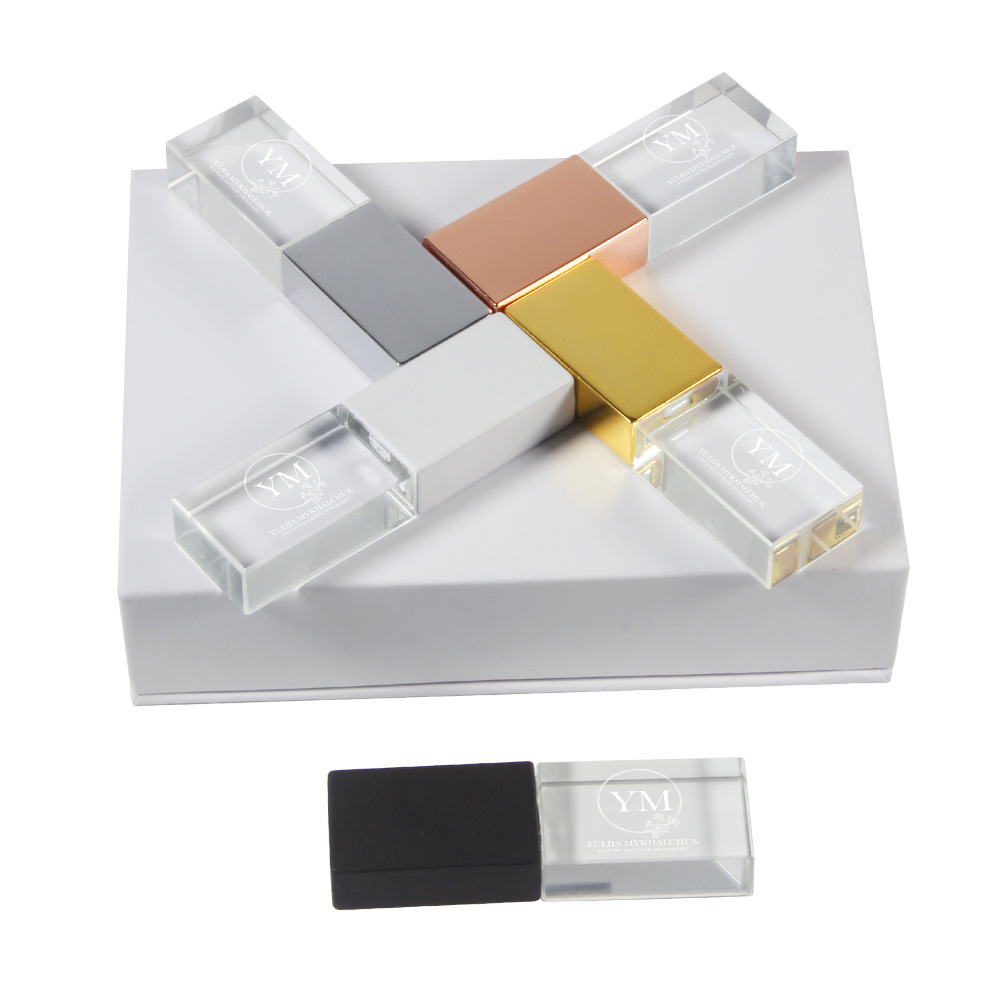 Crystal clear USB