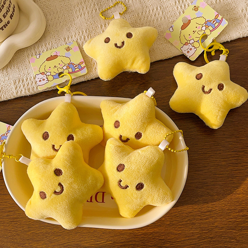 Star-shaped keychain