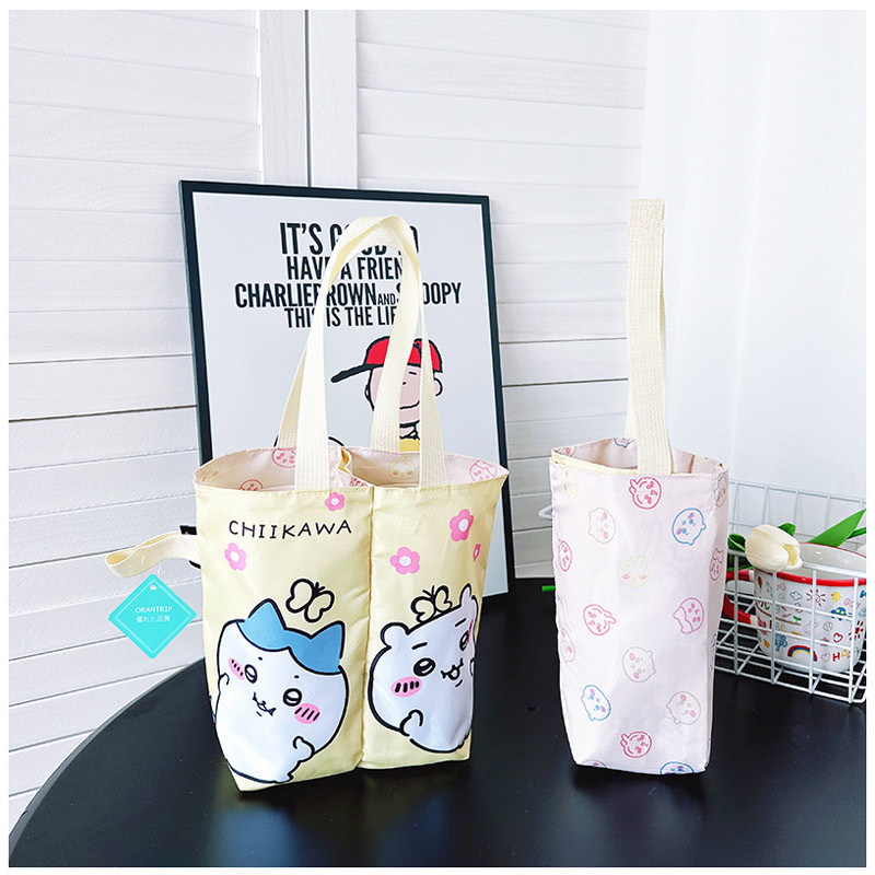 Inverted cup tote bag