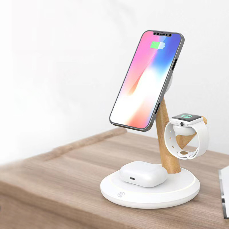 3-in-1 magnetic wireless charger