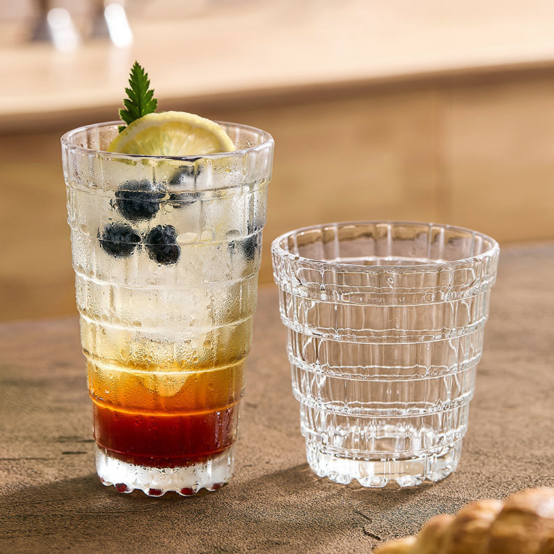 Creative square glass cup