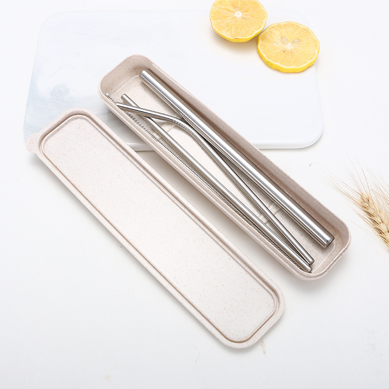 304 Stainless Steel Metal Straw Set