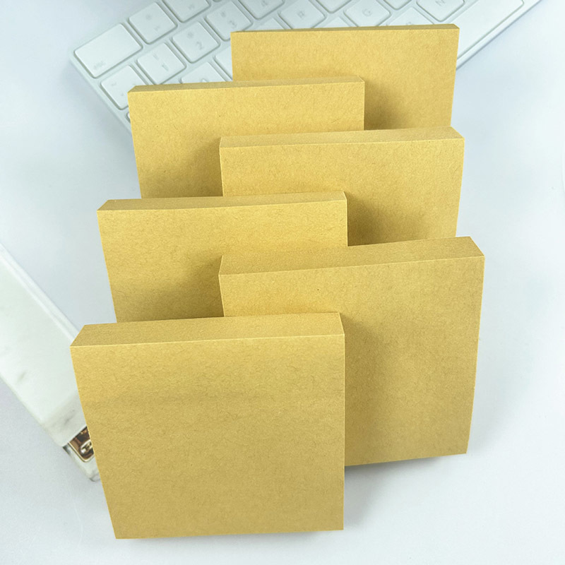 Simple kraft paper memo pad