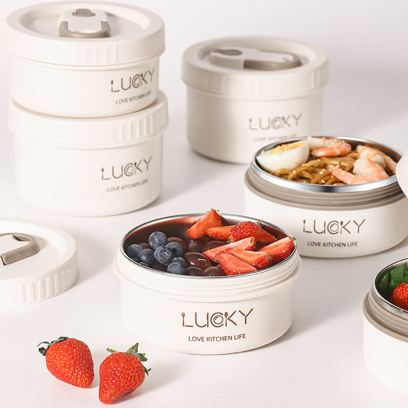 Food-grade 304 stainless steel insulated lunch box