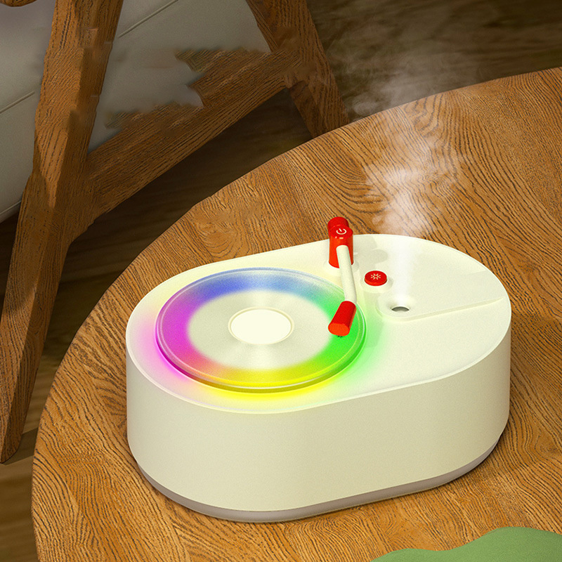 Creative Record Player Shaped Humidifier