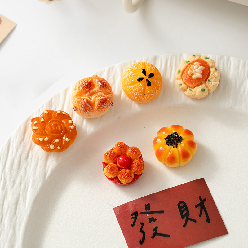 Simulation food magnet stickers