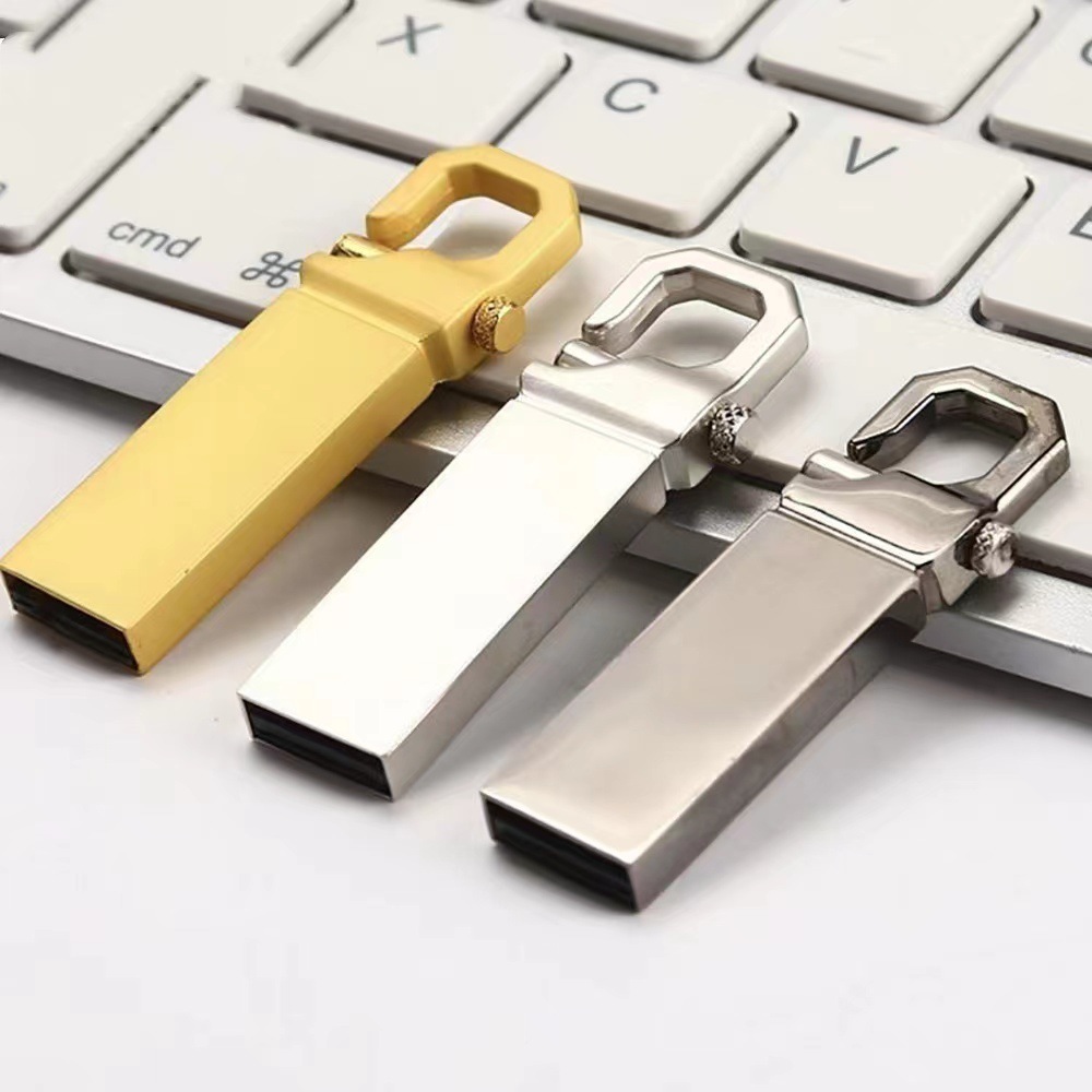 Metal buckle USB