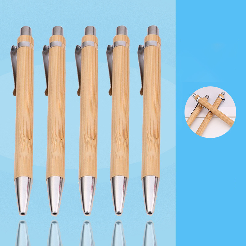 Eco-friendly bamboo and wood advertising pen