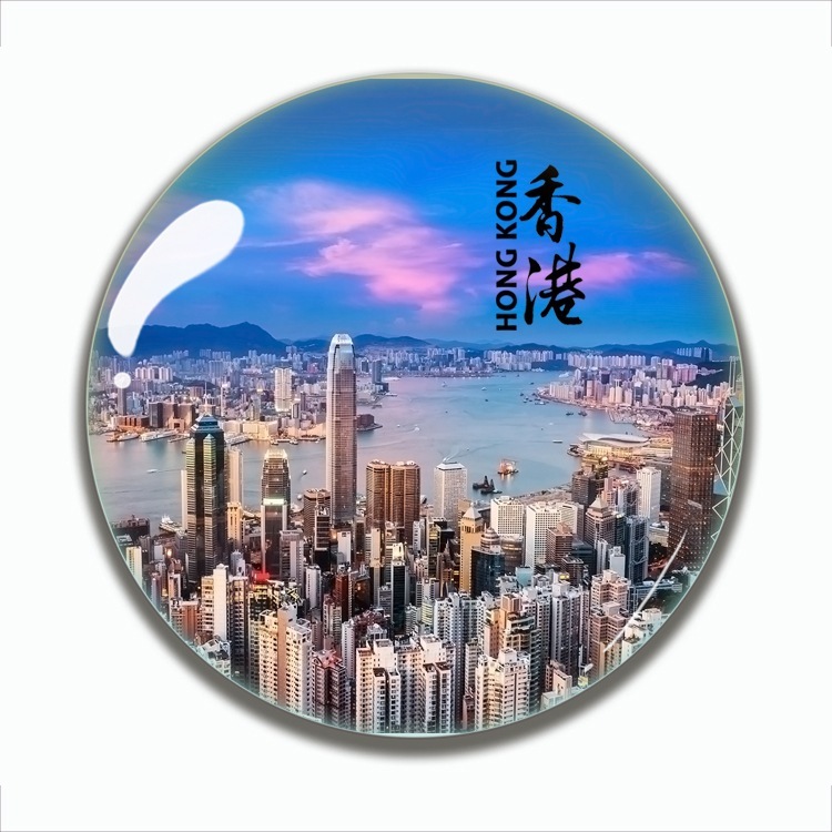 Featured Landmark Magnet Sticker