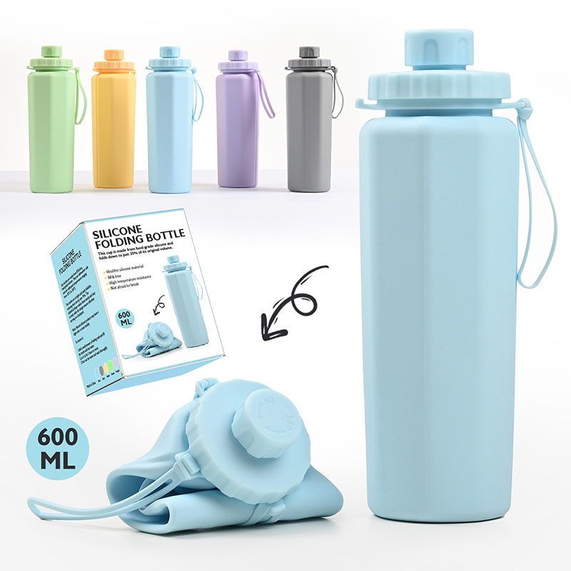 Portable high-temperature folding cup