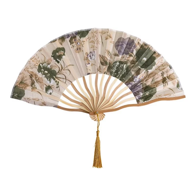 Antique folding fan