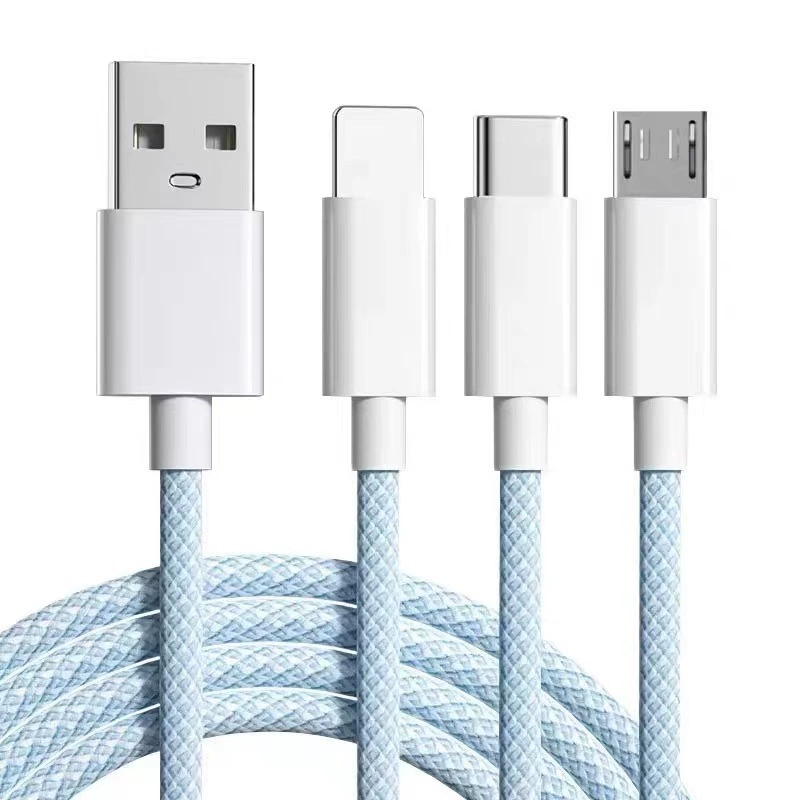 三合一手機數據線