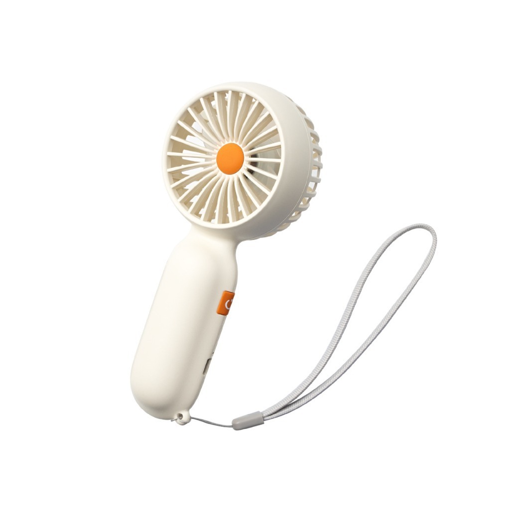 Handheld fan with lanyard
