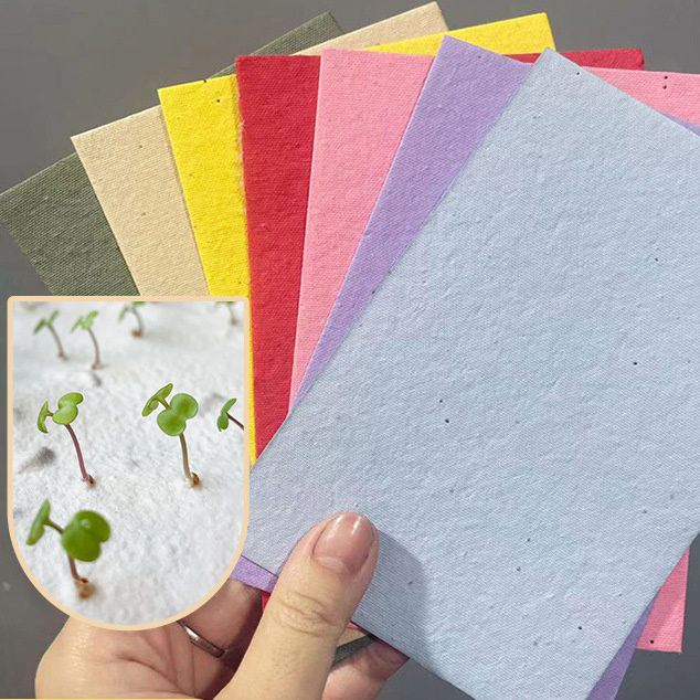 Seed paper card
