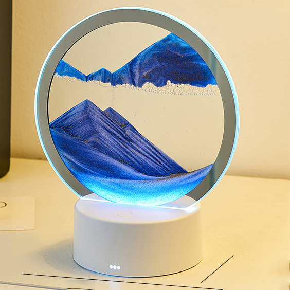 流沙畫小夜燈