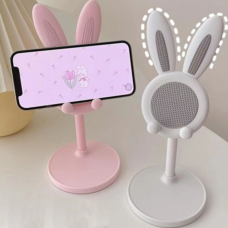 Rabbit-shaped phone holder