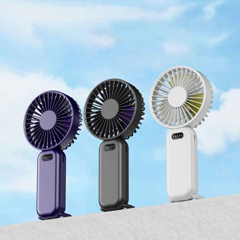 Silent handheld fan