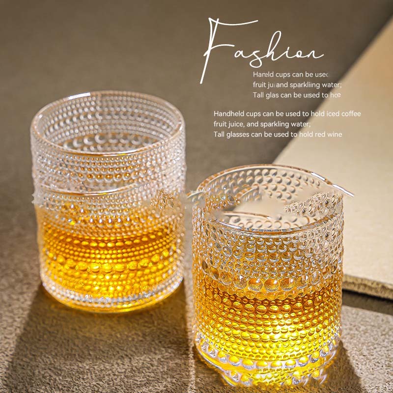 Simple Dotted Transparent Glass